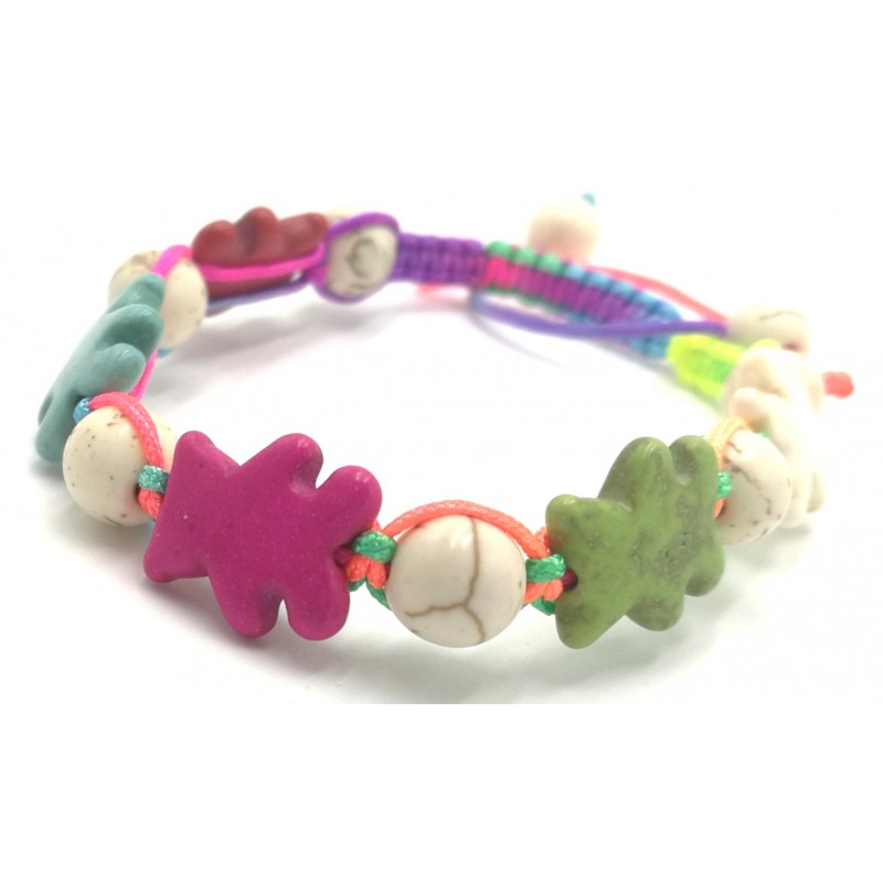 PULSERAS DE HILO CON PERLAS DE CRISTAL  MAYORISTA ONLINE