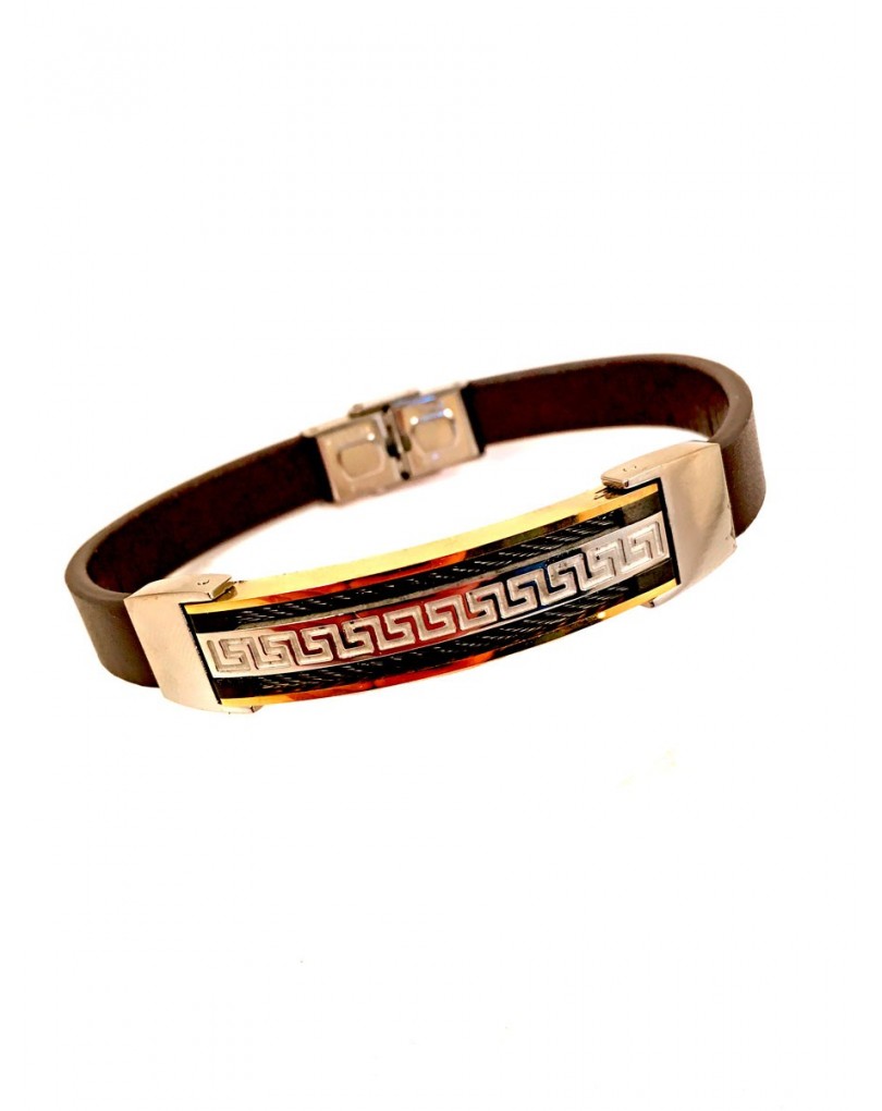 PULSERAS DE HOMBRE CUERO