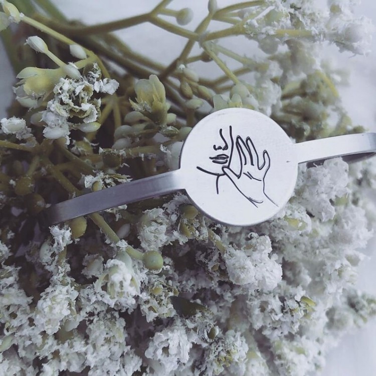 Pulseras de plata personalizadas