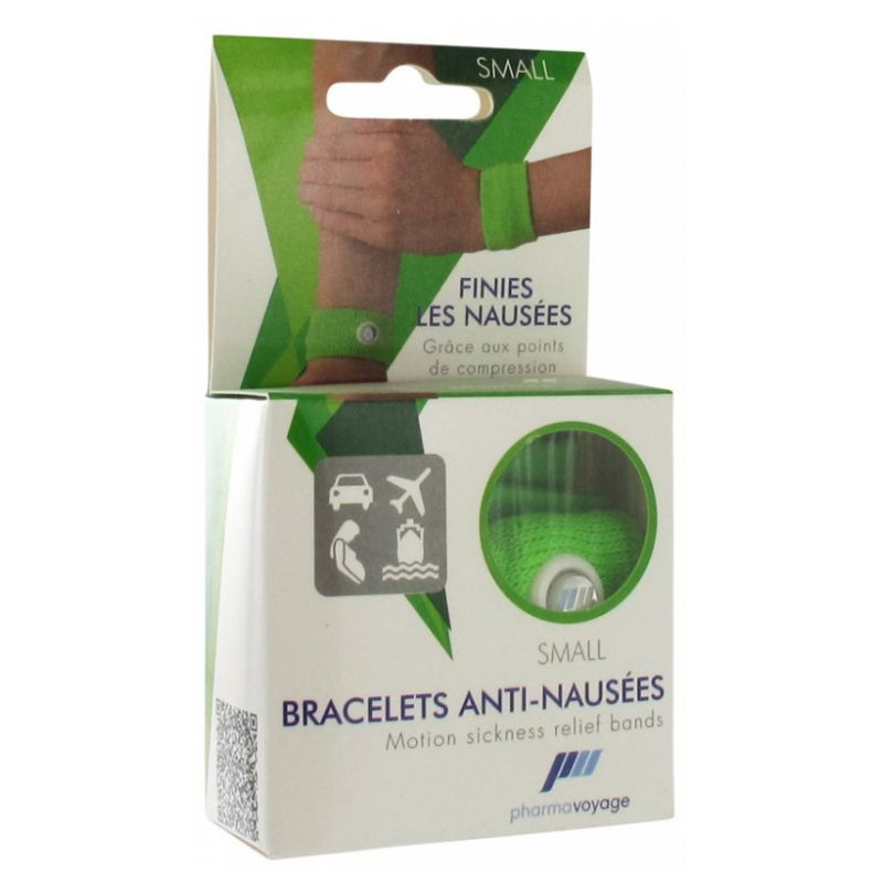 PULSERAS PHARMAVOYAGE ANTINáUSEAS (VERDE)