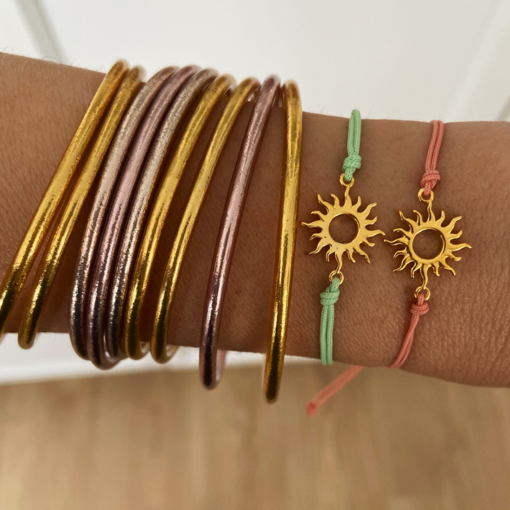 Pulseras Ray Of Sun Oro (varios colores)