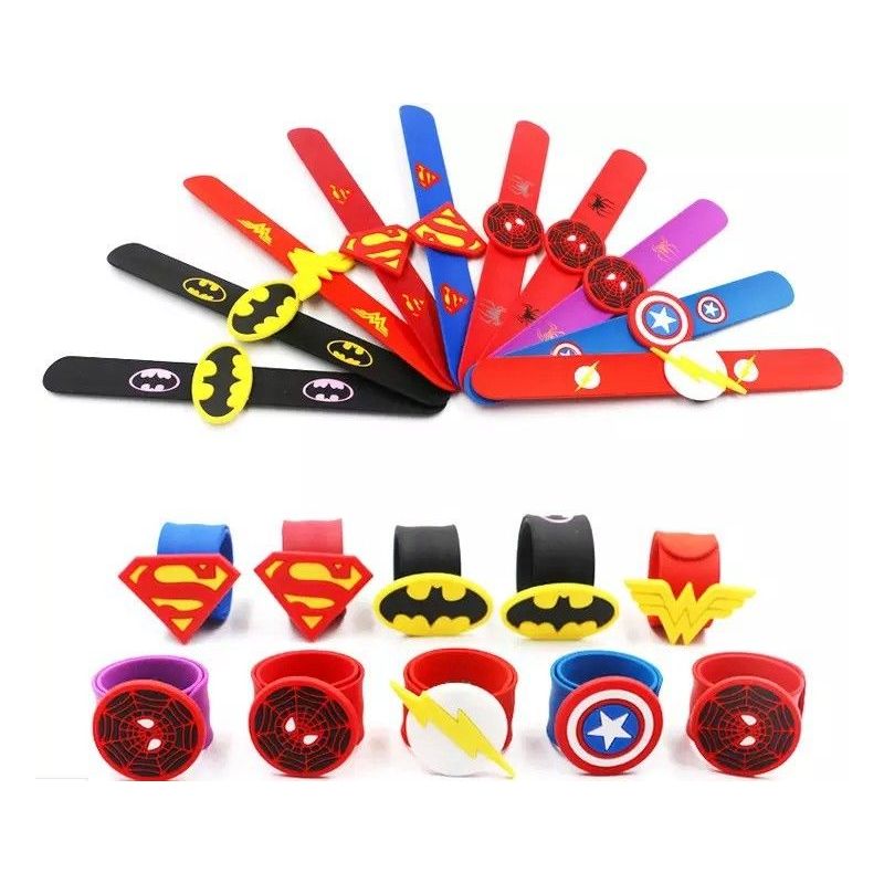 Pulseras Superheroes