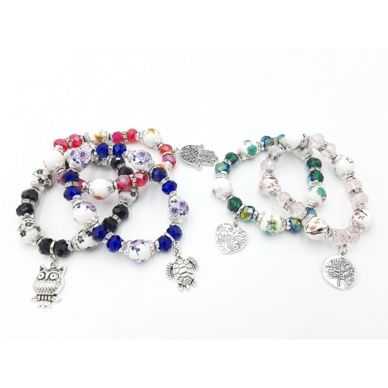 Pulseras verano estilo Pandora tendencia 2021