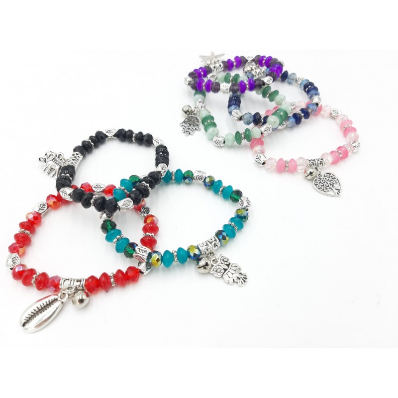Pulseras verano estilo Pandora tendencia 2021