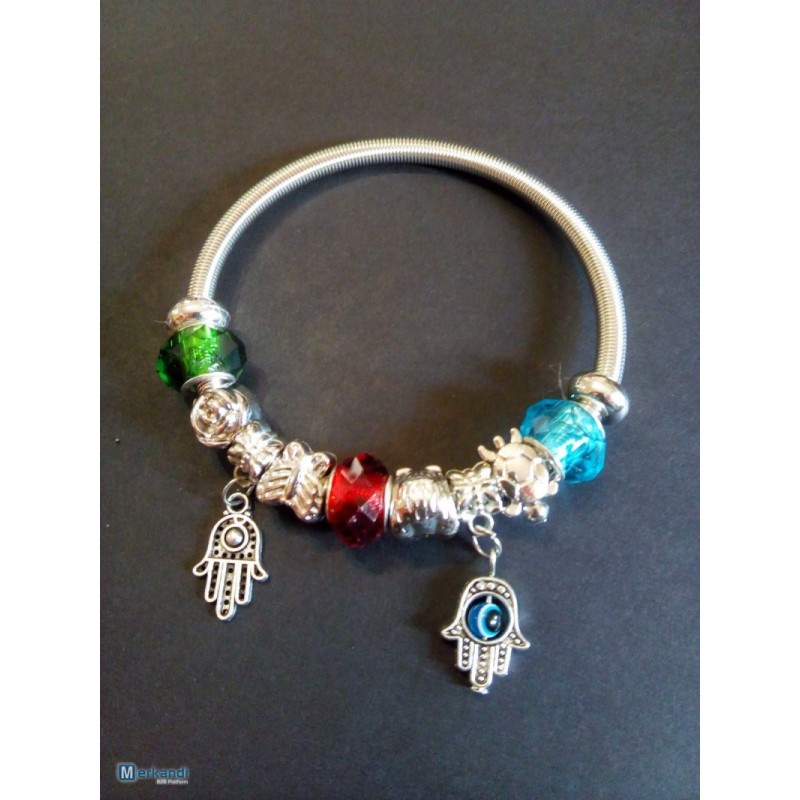 Pulseras verano estilo Pandora tendencia 2021