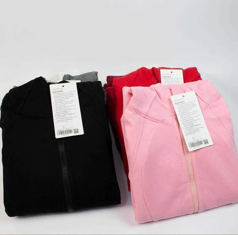 Ruru Yoga Suit Scuba Mujer Ocio Deportes Sudadera con Capucha Suéter Otoño Invierno Felpa Espesada Cremallera Abrigo