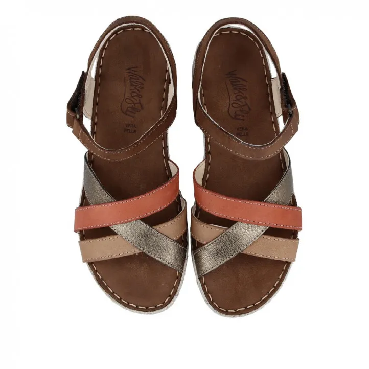 SANDALIA DE CUñA WALK AND FLY COIMBRA 9371 30030 WALK AND FLY