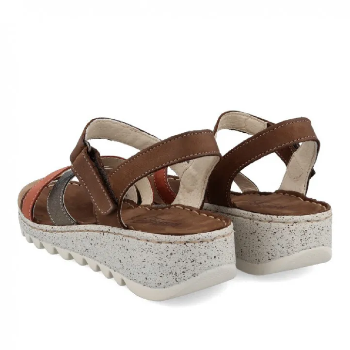 SANDALIA DE CUñA WALK AND FLY COIMBRA 9371 30030 WALK AND FLY