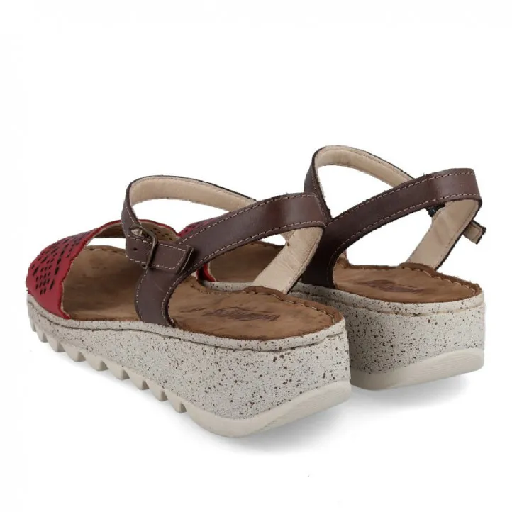 SANDALIA TROQUELADA WALK AND FLY GIRASOLE 9371 40913 WALK AND FLY