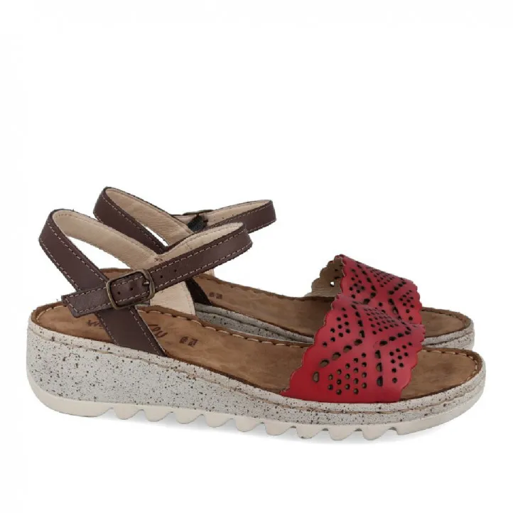 SANDALIA TROQUELADA WALK AND FLY GIRASOLE 9371 40913 WALK AND FLY
