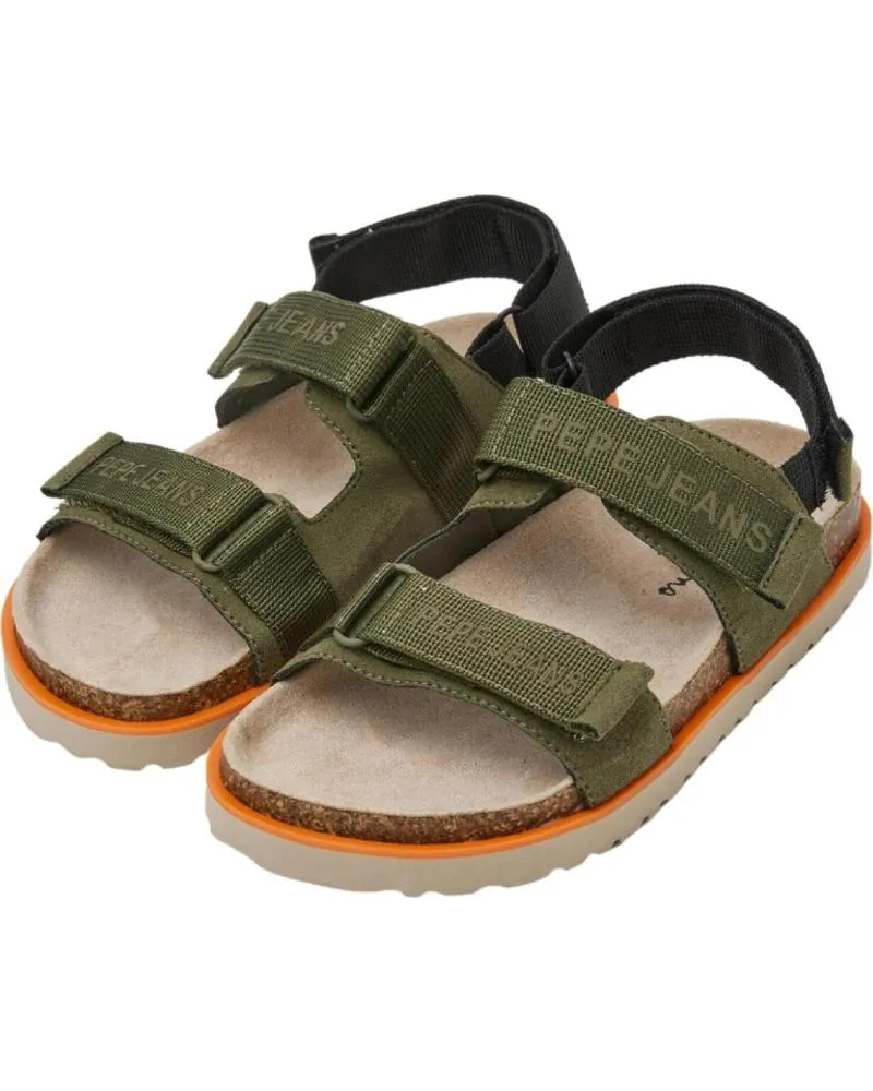 Sandalias de Niño PEPE JEANS PBS90058 BERLIN BOY KAKI