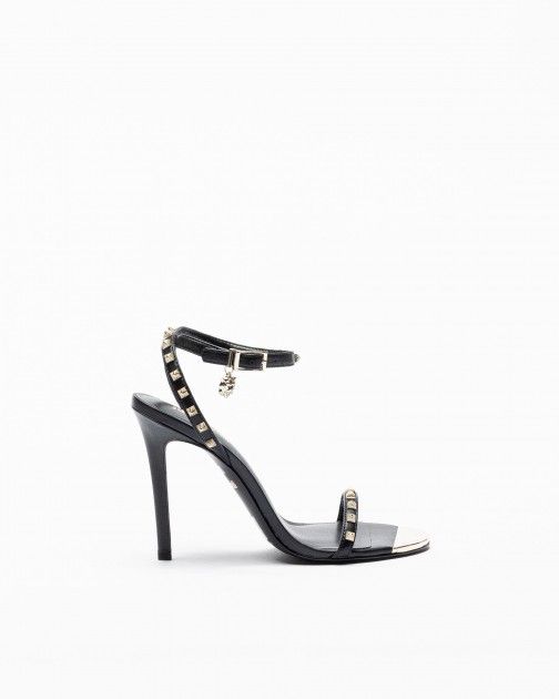 Sandalias de tacón alto Just Cavalli Tahlia 74rb3s20 Negro