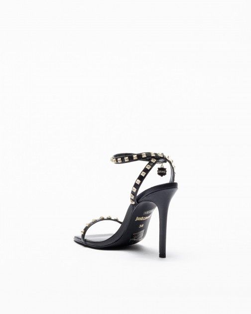Sandalias de tacón alto Just Cavalli Tahlia 74rb3s20 Negro