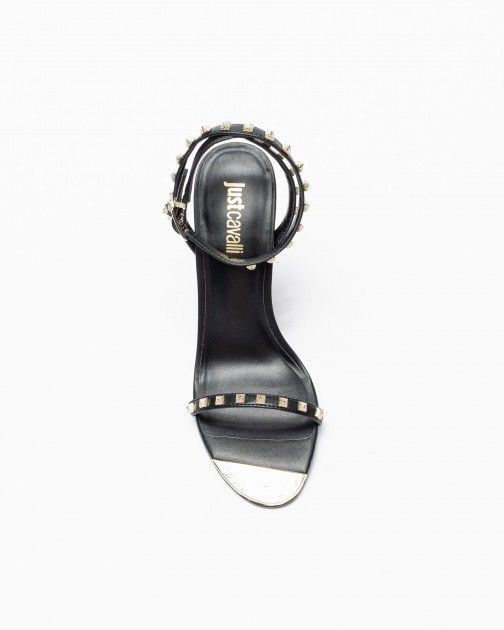Sandalias de tacón alto Just Cavalli Tahlia 74rb3s20 Negro