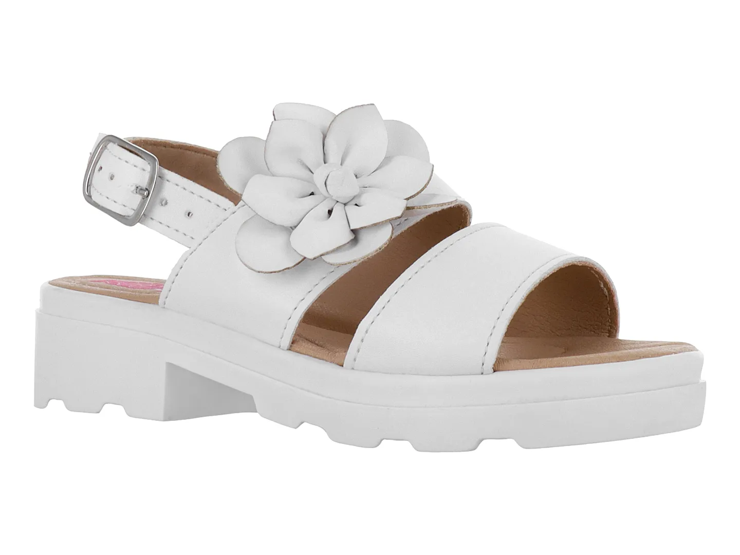 Sandalias Rilo 4063 Blanco Para Niña