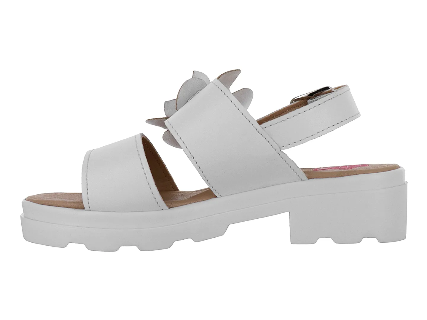 Sandalias Rilo 4063 Blanco Para Niña