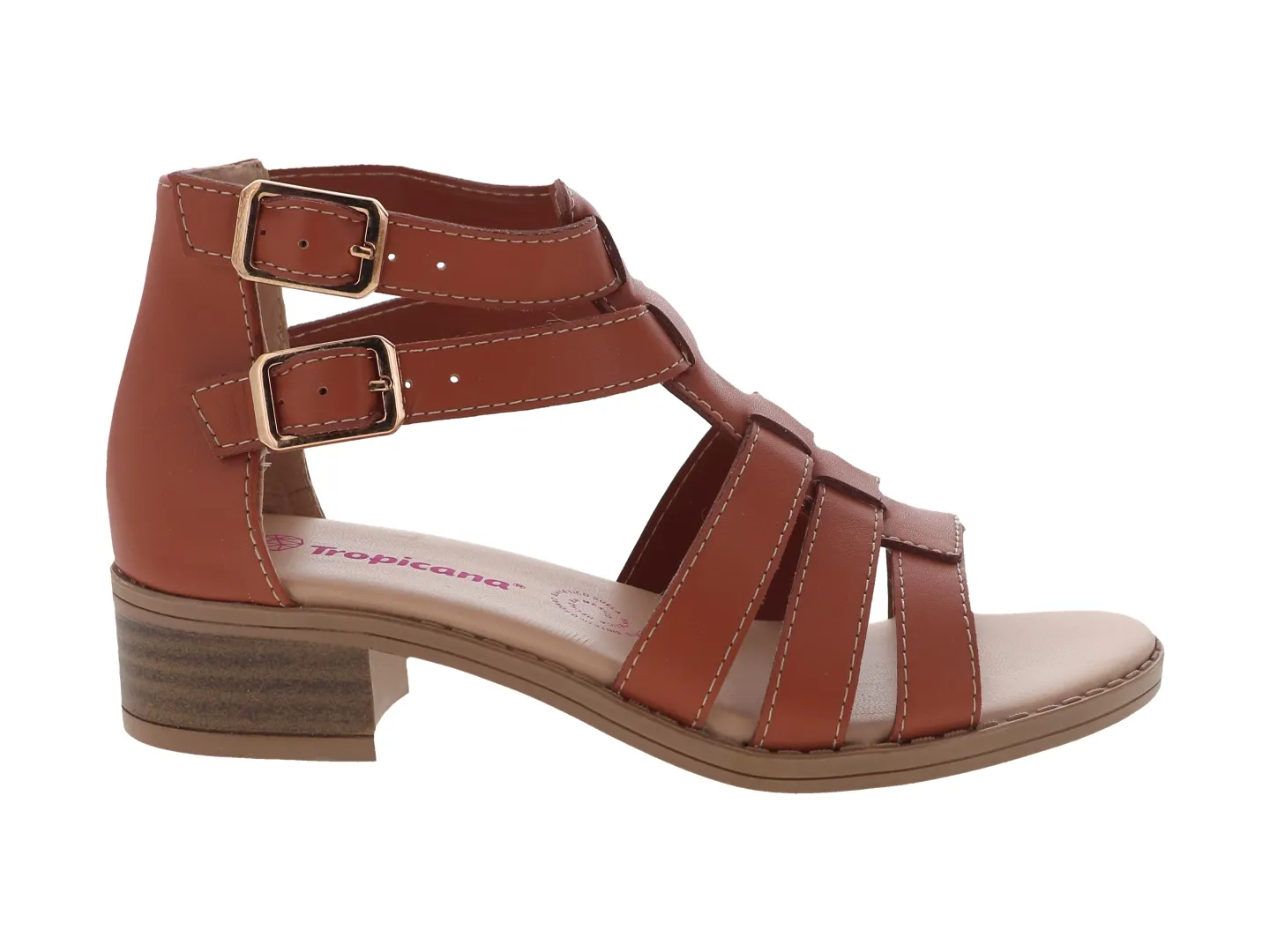 Sandalias Tropicana 340003 Café Para Niña