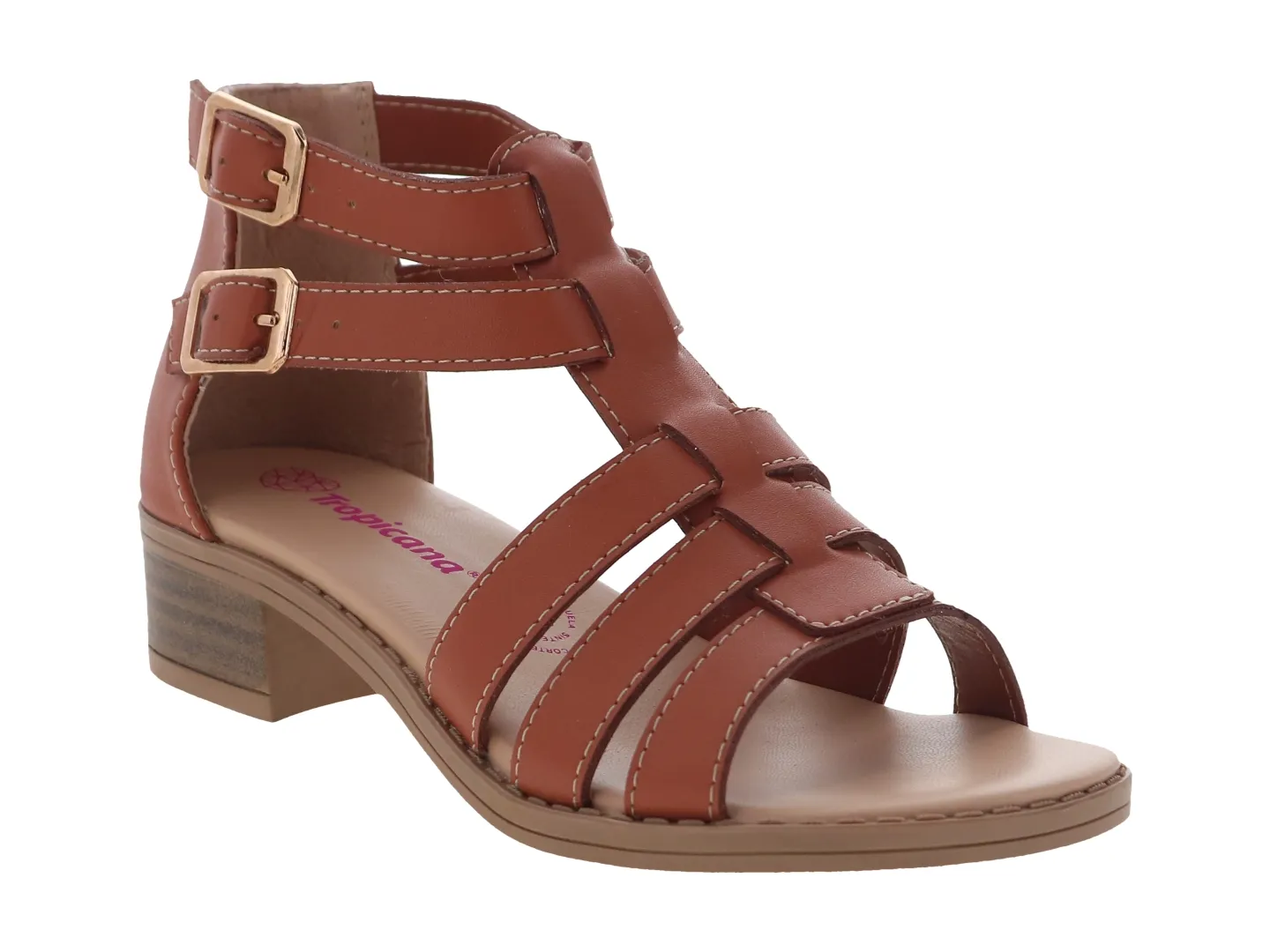 Sandalias Tropicana 340003 Café Para Niña