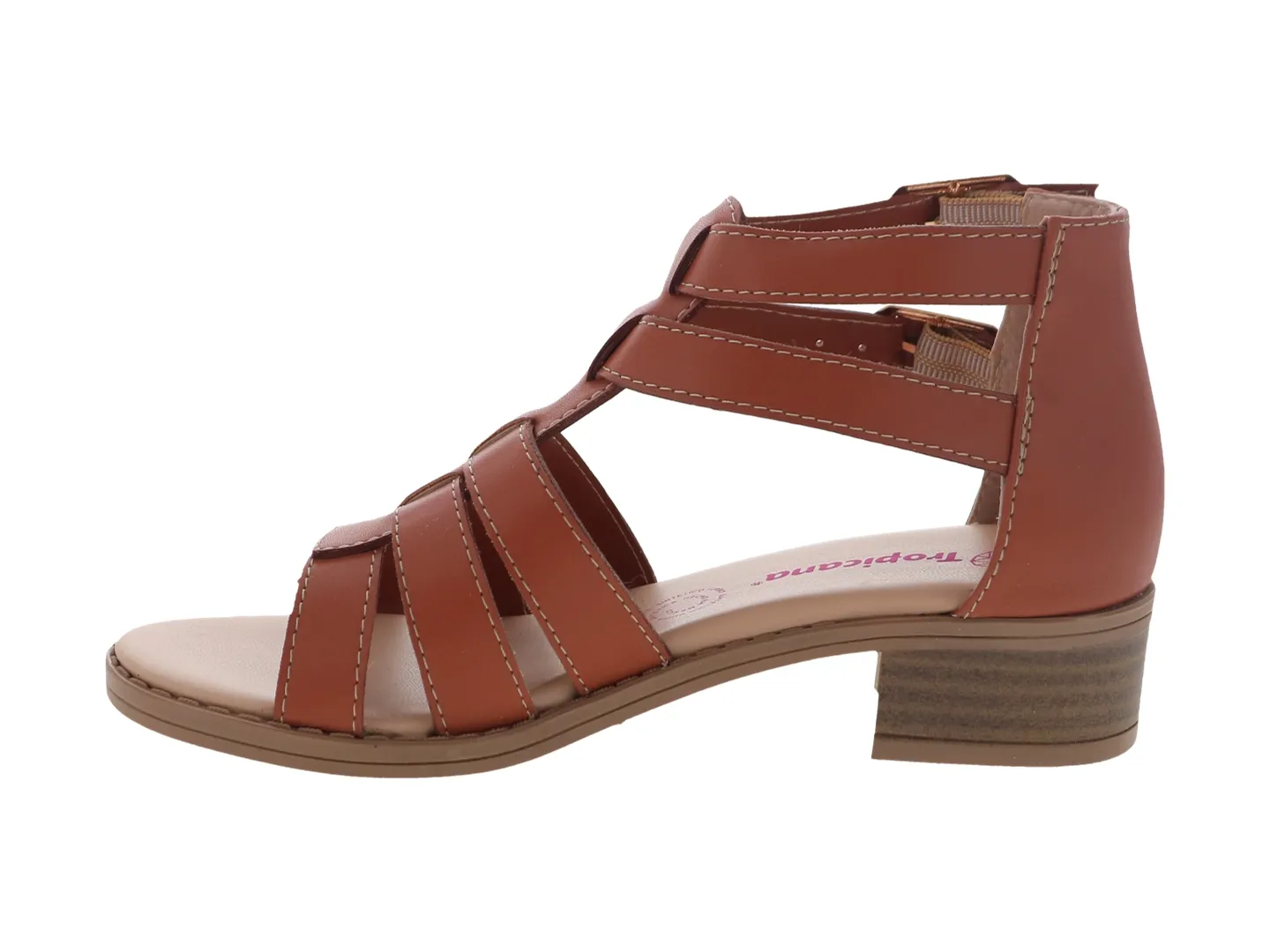 Sandalias Tropicana 340003 Café Para Niña