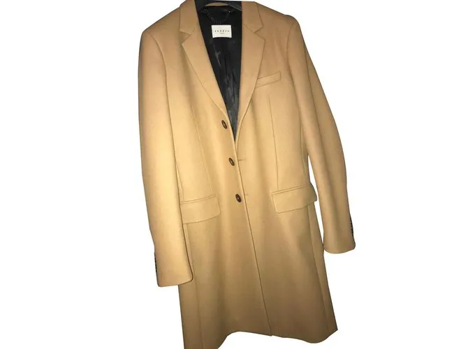 Sandro Abrigo largo Beige 