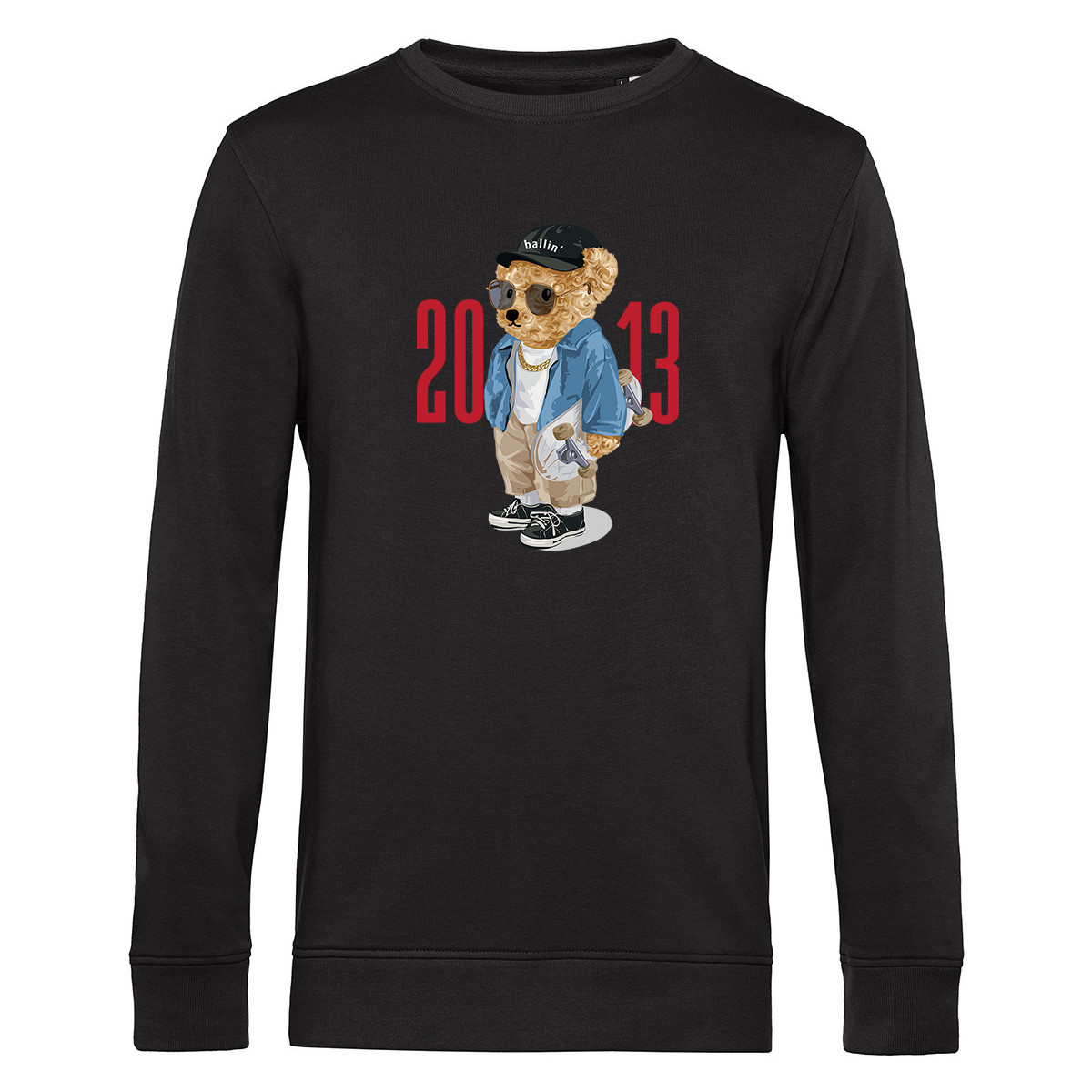 Skater Bear Sweater