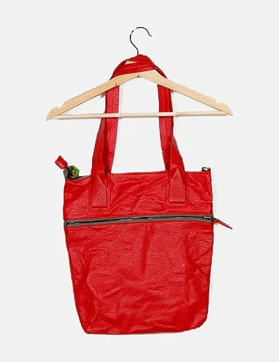 SKUNKFUNK  SKFK BOLSO SHOPPER ROJO
