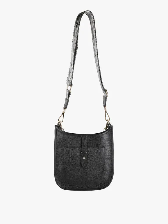 Solada Bolso de piel con cadena para mujer