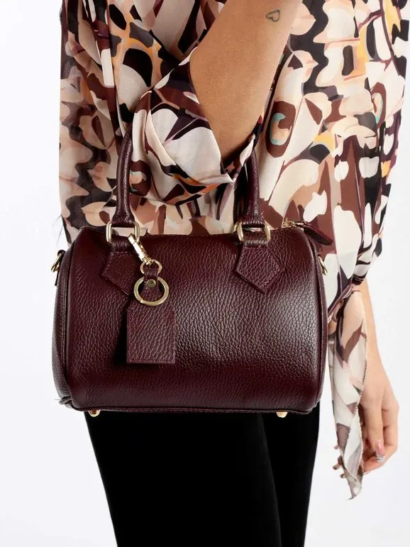 Solada Bolso satchel pequeño de piel