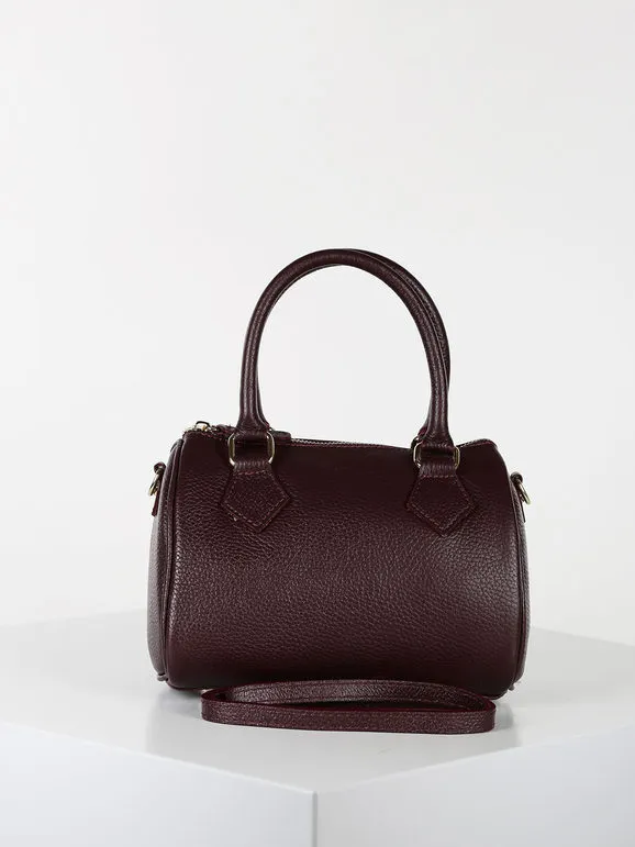 Solada Bolso satchel pequeño de piel
