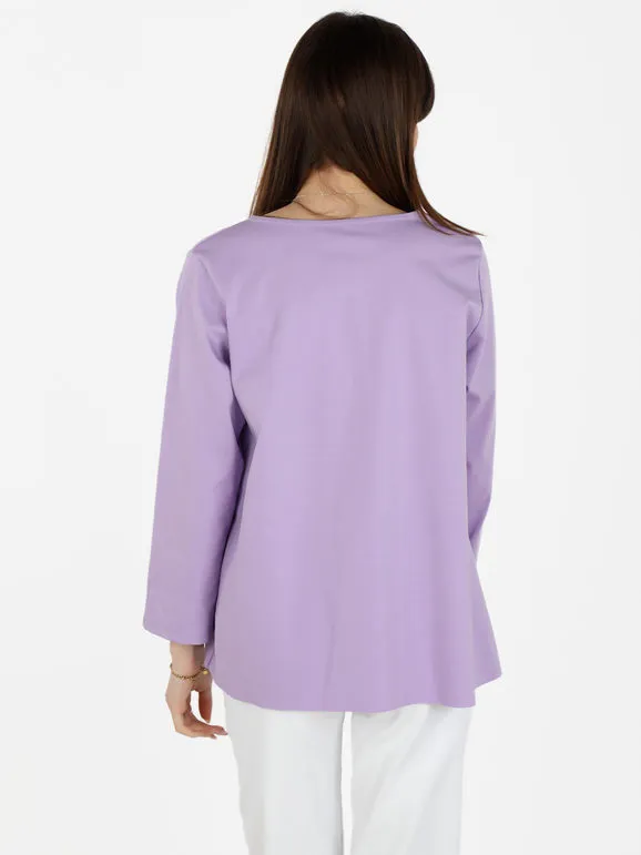 Solada Camiseta mujer oversize con bolsillo