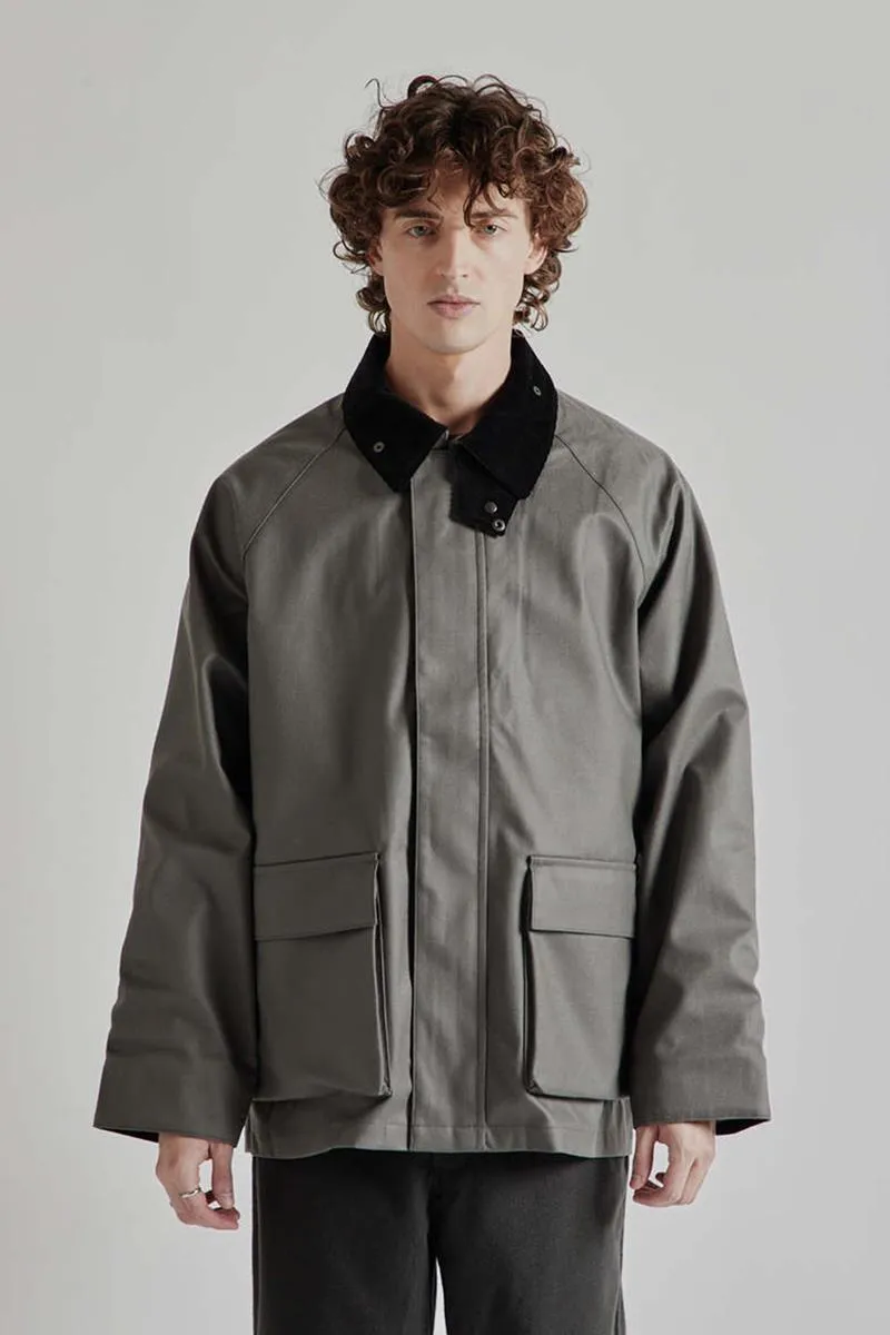 STILL BY HAND CHAQUETA DE LANA FIELD GREIGE