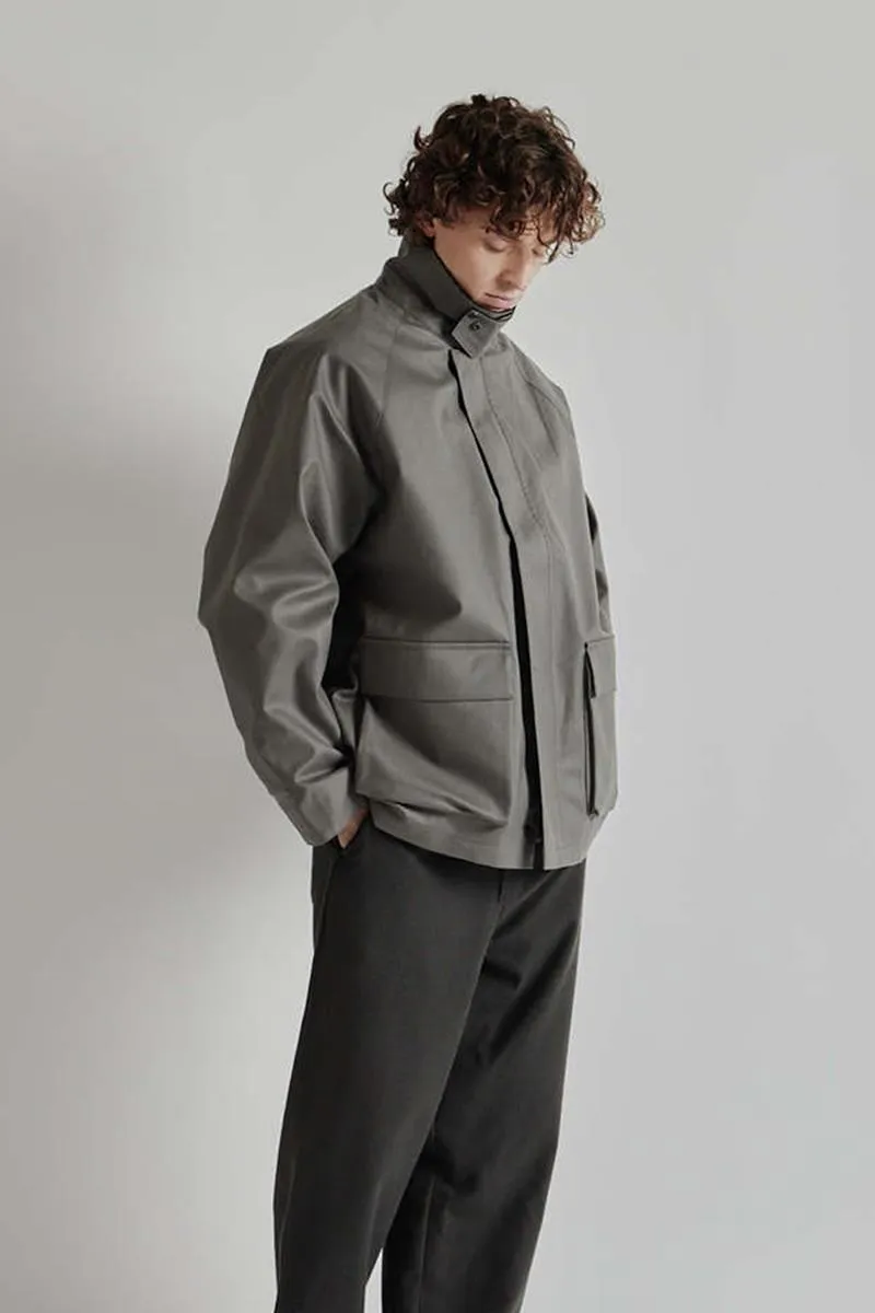 STILL BY HAND CHAQUETA DE LANA FIELD GREIGE