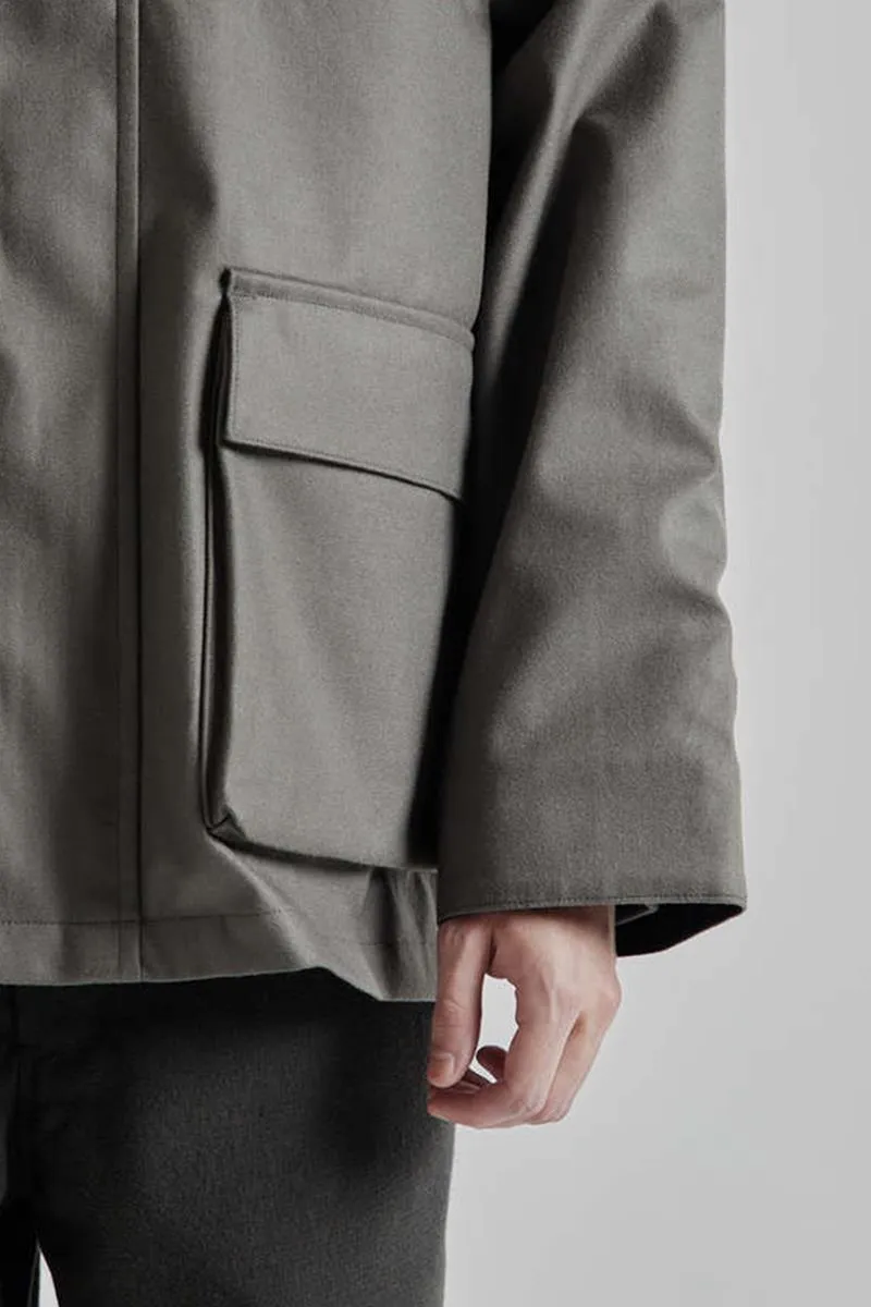 STILL BY HAND CHAQUETA DE LANA FIELD GREIGE