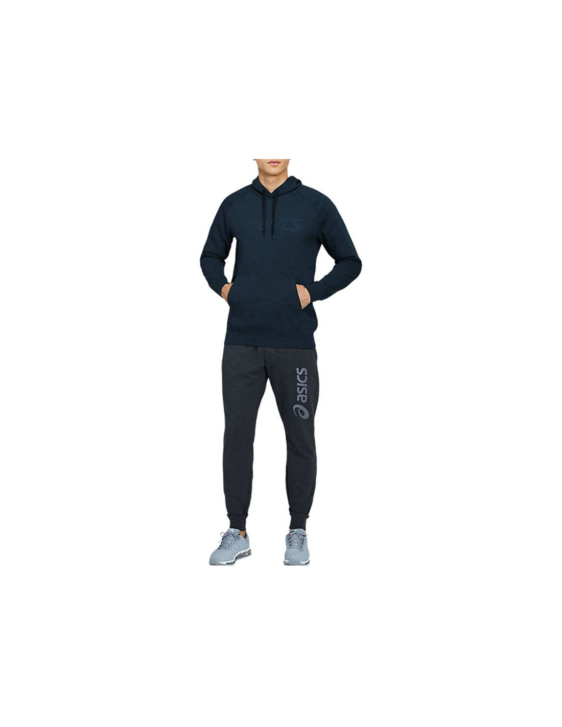 Sudadera Asics Big Oth Hoodie M Blue