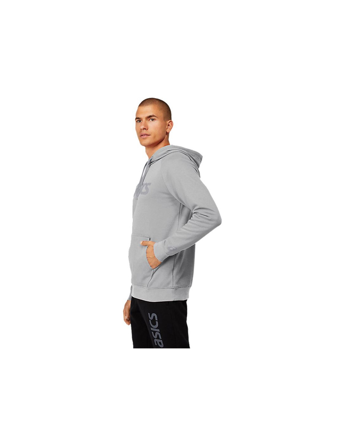 Sudadera Asics Big Oth Hoodie M Gray