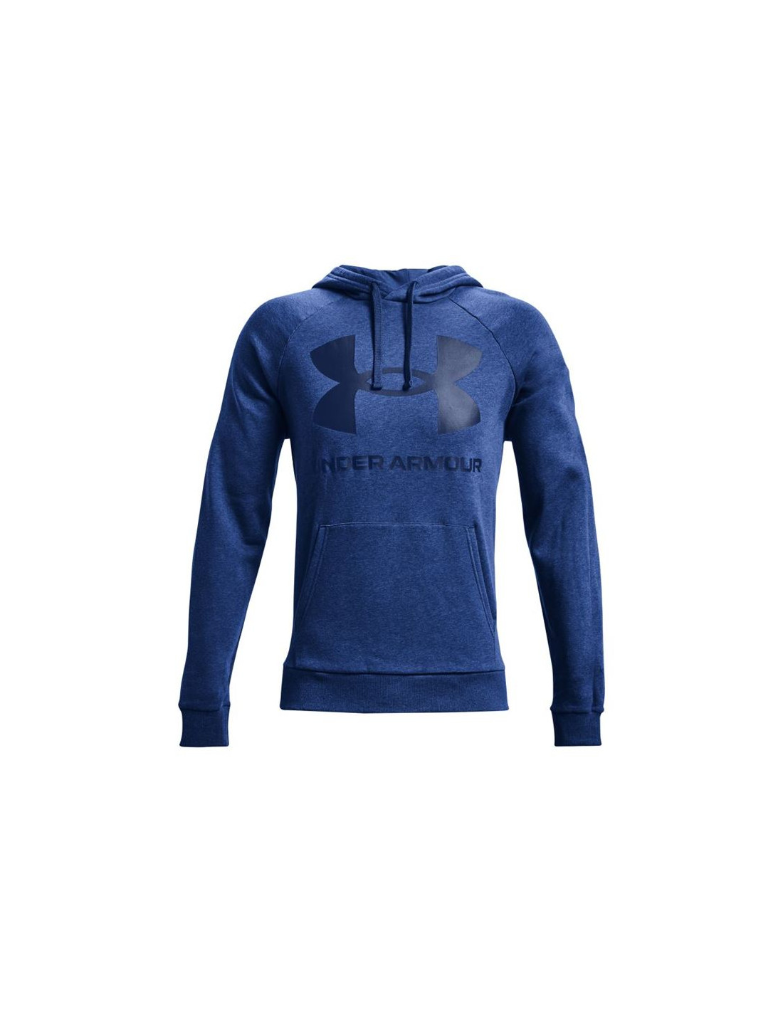 Sudadera con capucha Under Armour Fleece Rival Big Logo M Tech Blue