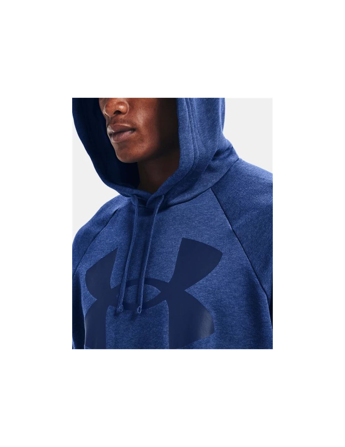 Sudadera con capucha Under Armour Fleece Rival Big Logo M Tech Blue