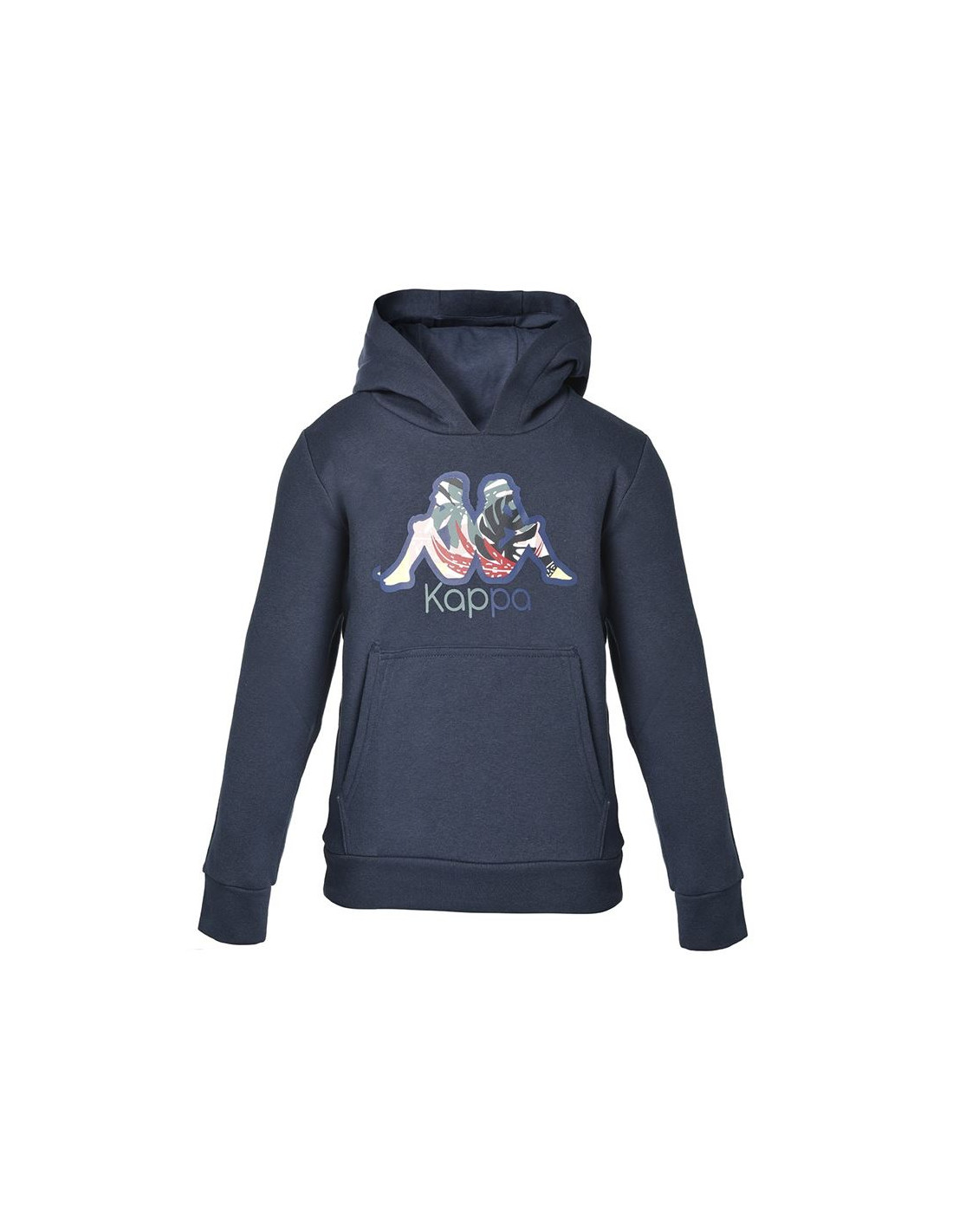 Sudadera Kappa Cache Azul