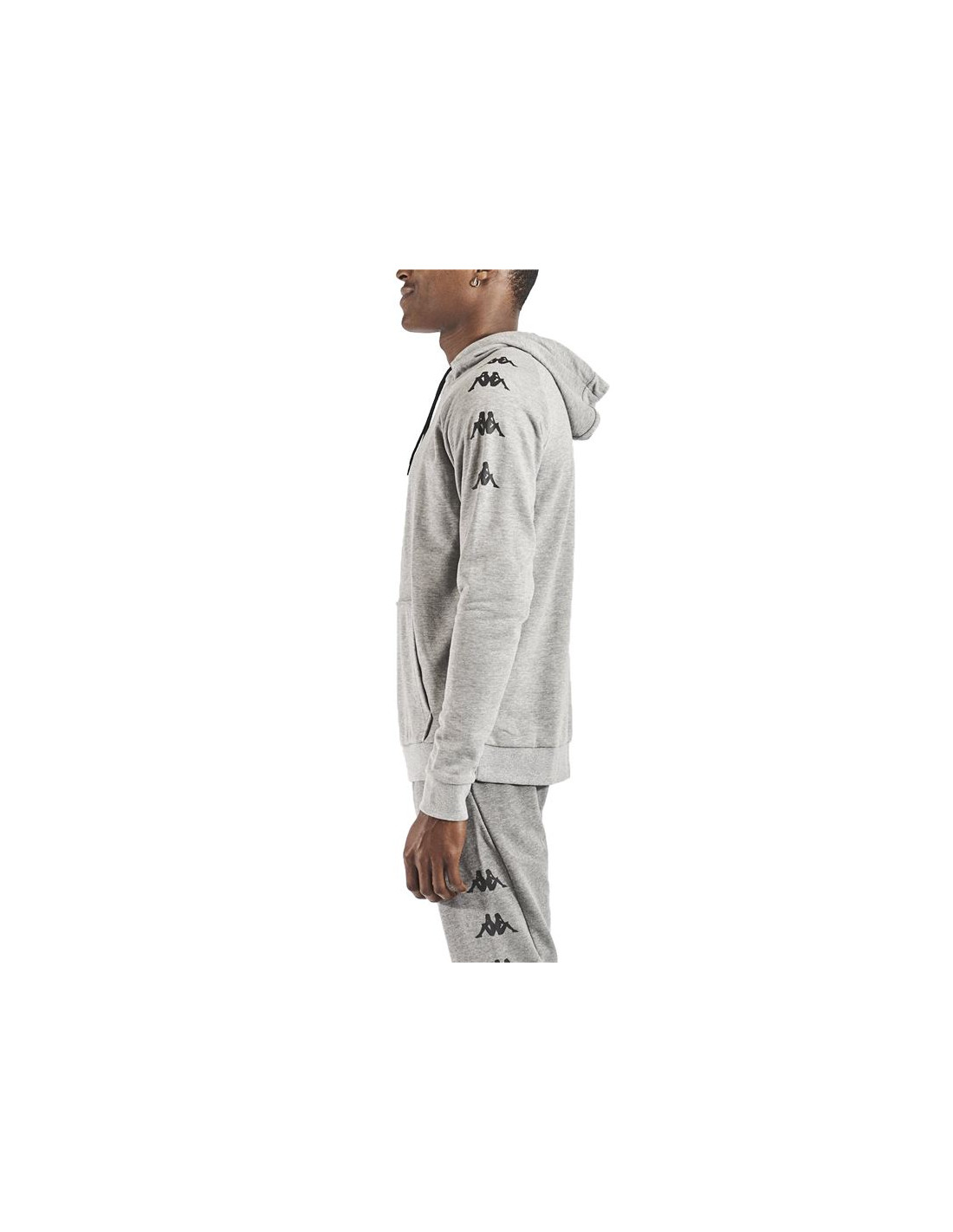 Sudadera Kappa Kortus Gris