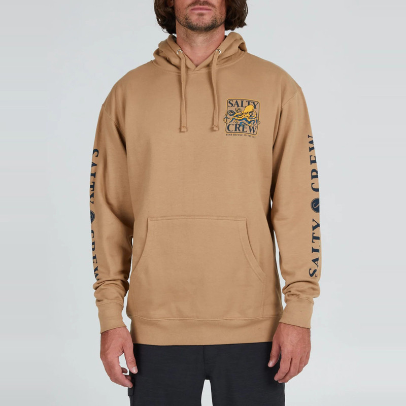 Sudadera Salty Crew: Ink Slinger Fleece (Sandstone)