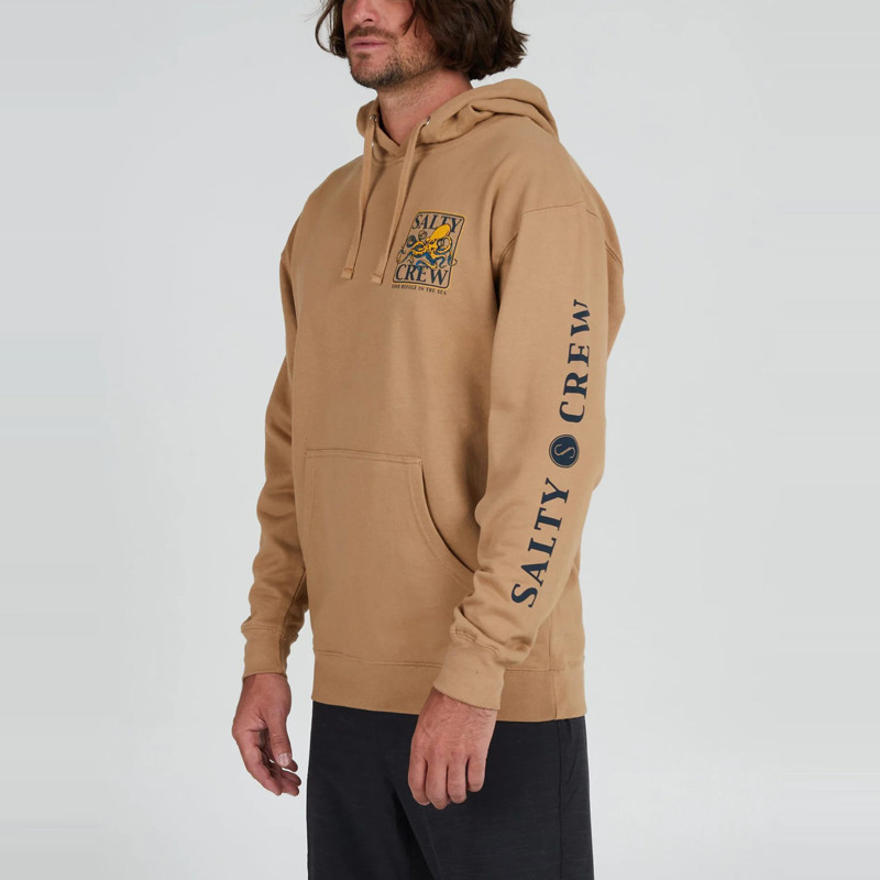 Sudadera Salty Crew: Ink Slinger Fleece (Sandstone)