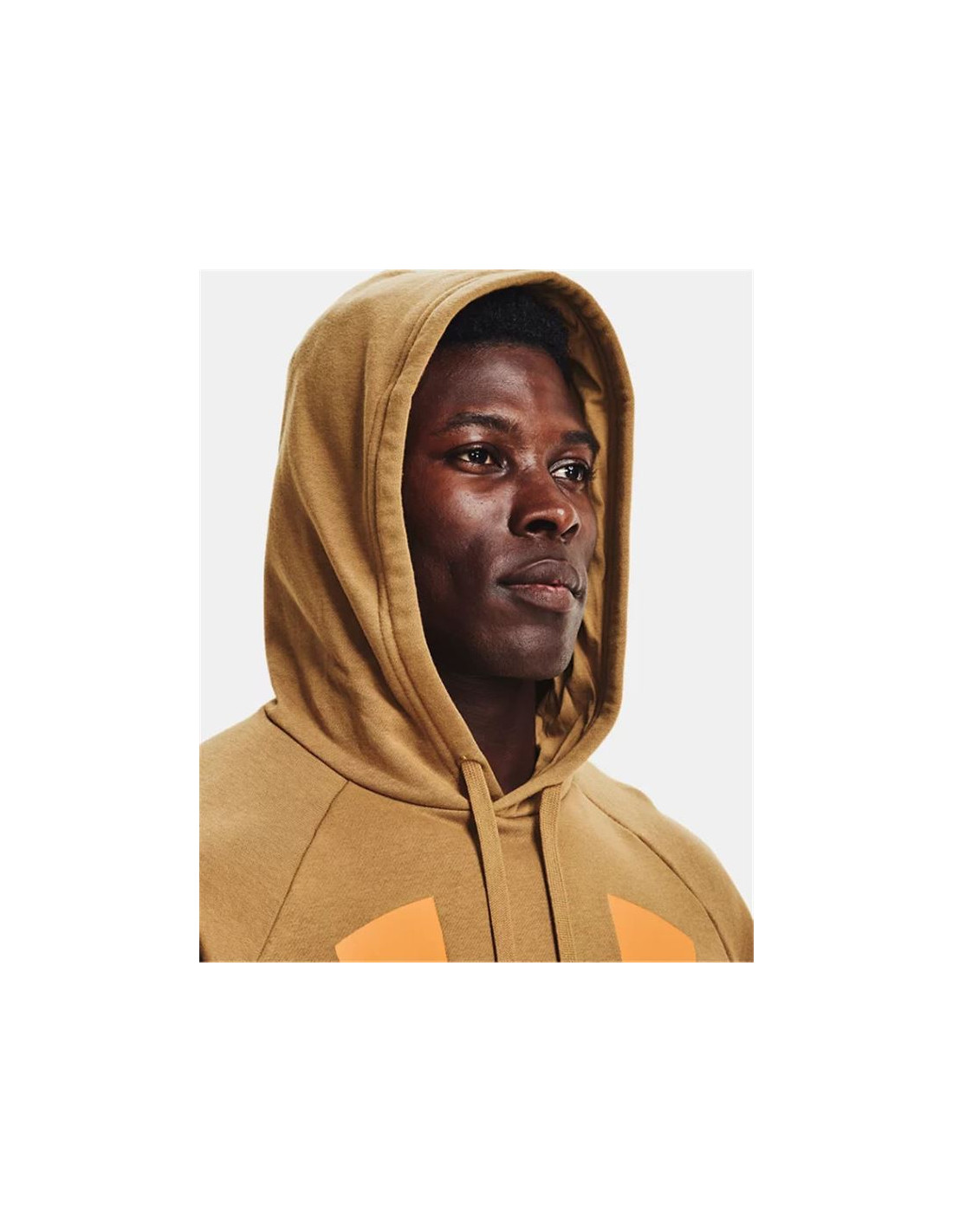 Sudadera Under Armour Rival Fleece Big Logo M Brown