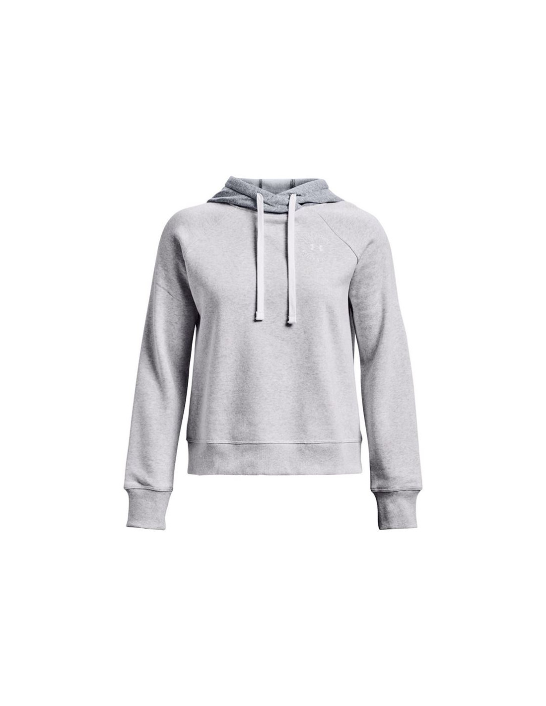 Sudadera Under Armour Rival Fleece CB Hoodie Gris