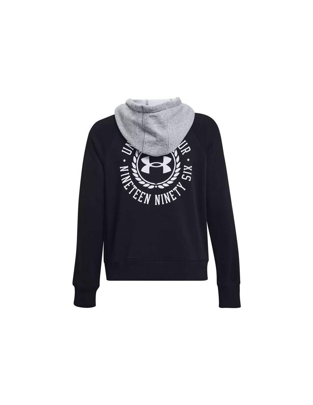 Sudadera Under Armour Rival Fleece CB Hoodie Negro
