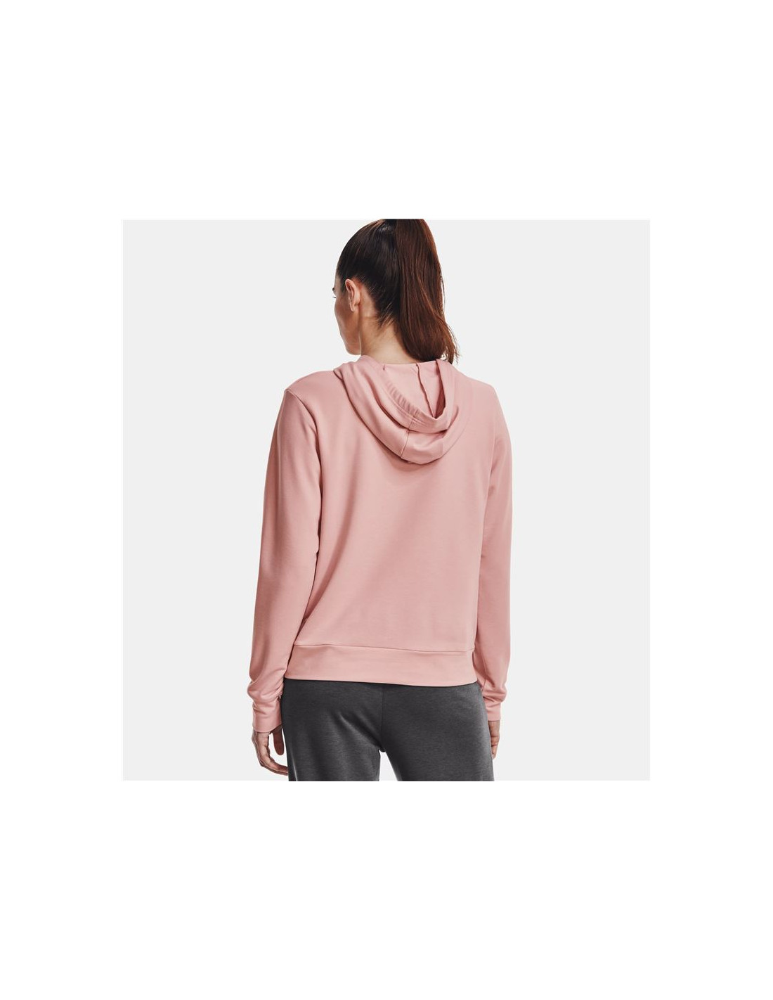 Sudadera Under Armour Rival Terry Mujer Pink