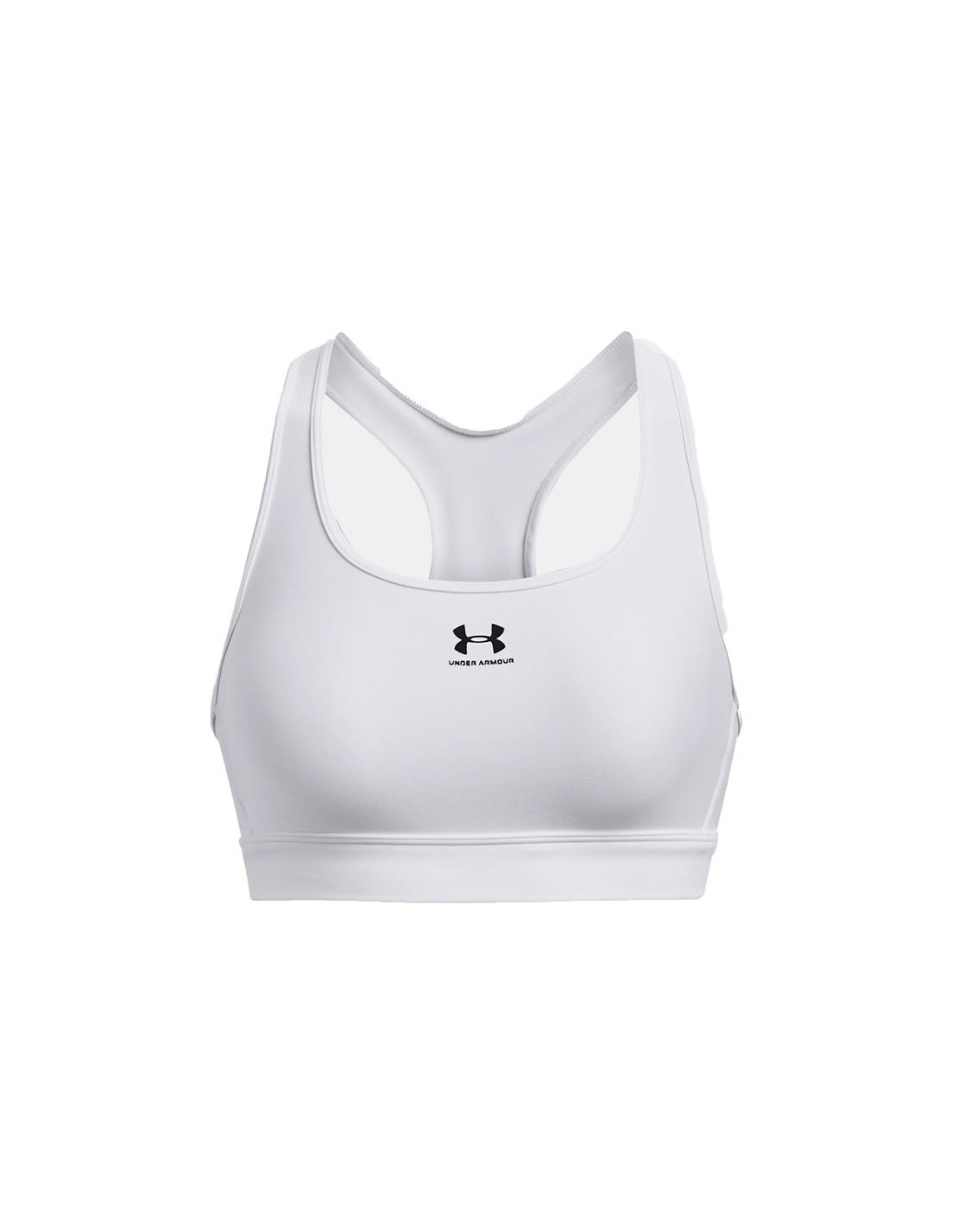 Sujetador Deportivo blanco Under Armour HeatGear Mid Mujer