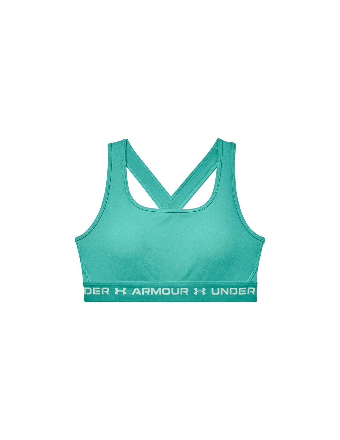 Sujetador deportivo Under Armour Crossback Mid Hthr Verde