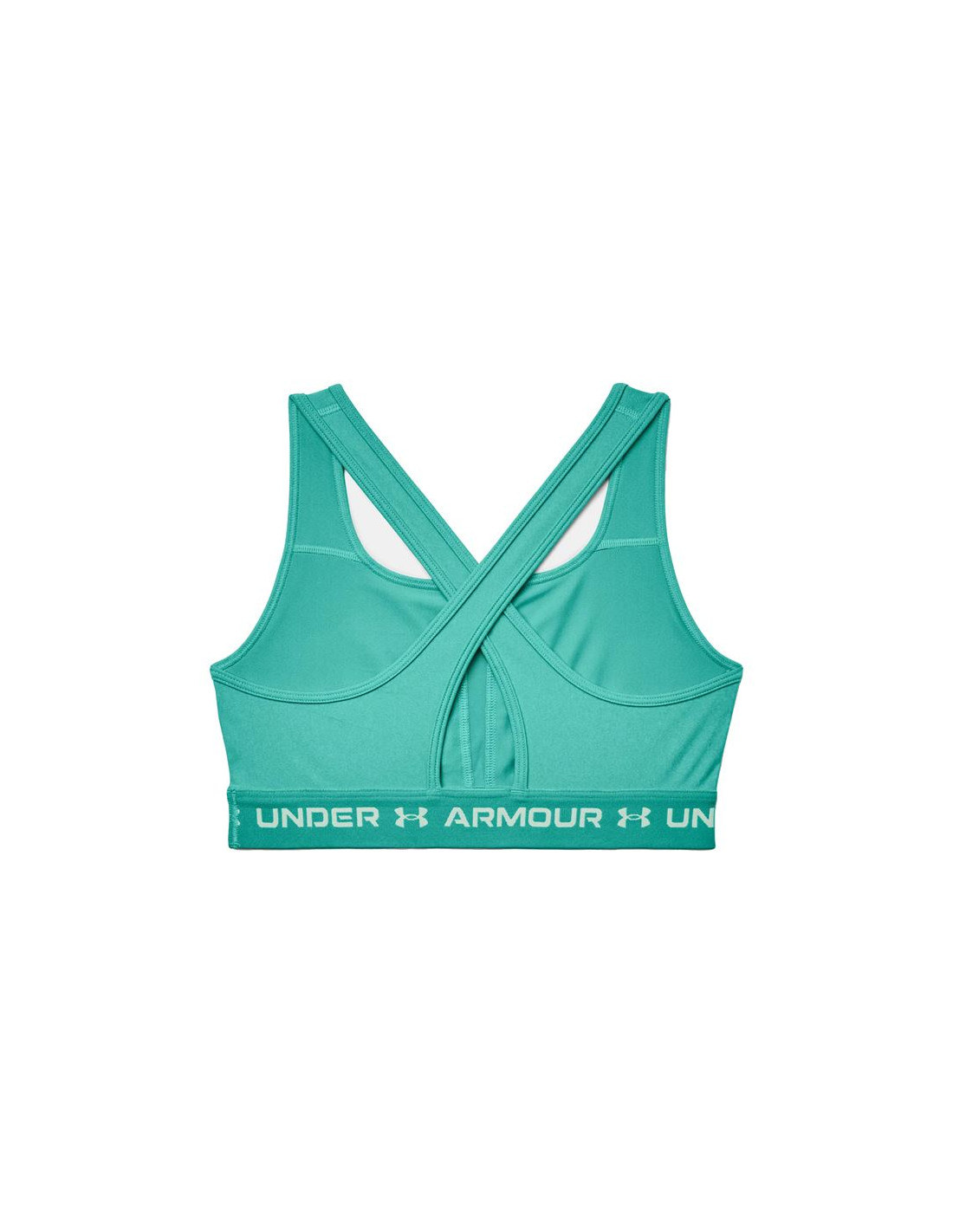 Sujetador deportivo Under Armour Crossback Mid Hthr Verde