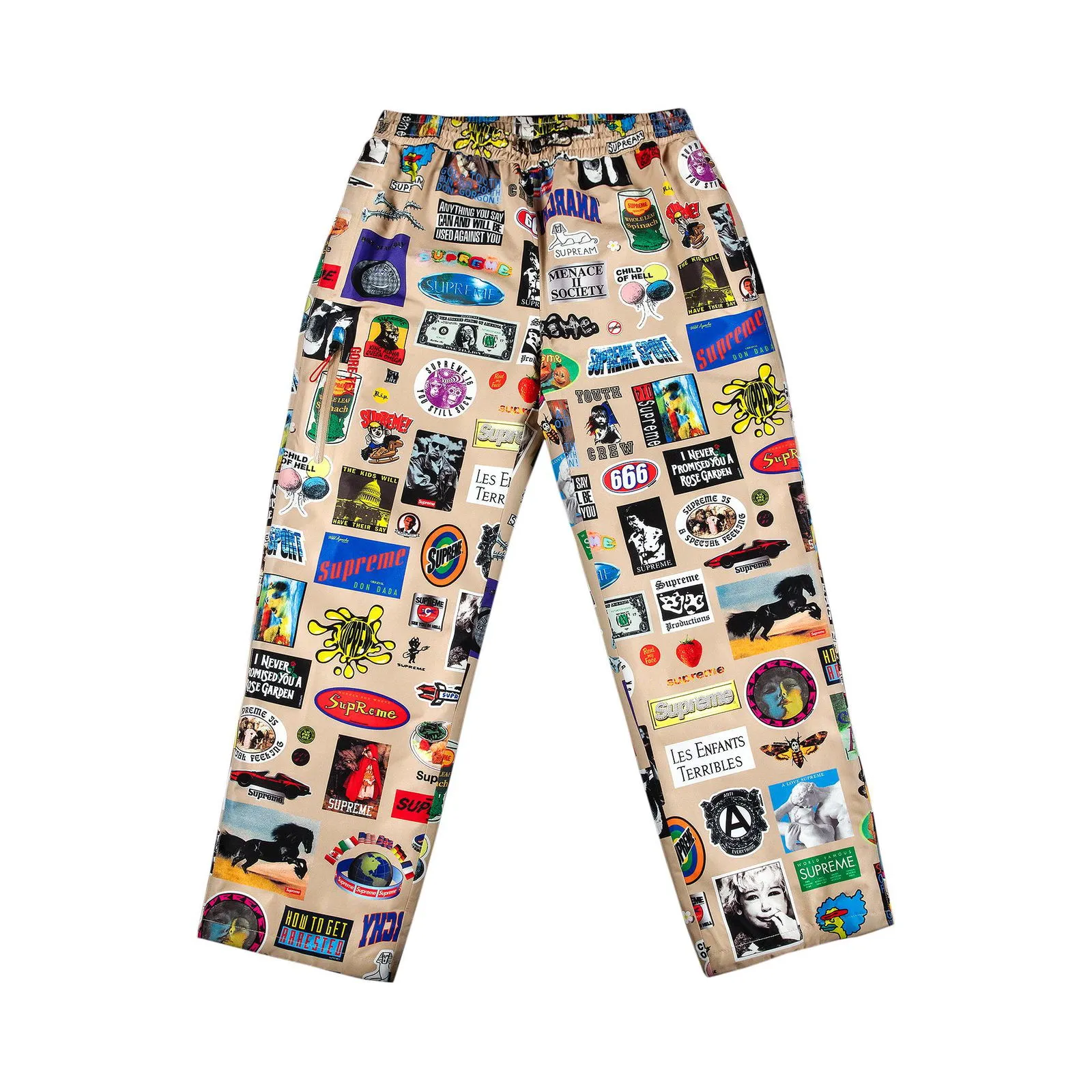 SUPREME GORETEX STICKERS PANT