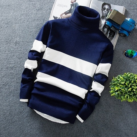 Suéter De Cuello Alto Para Hombre (Turtleneck Sweater)